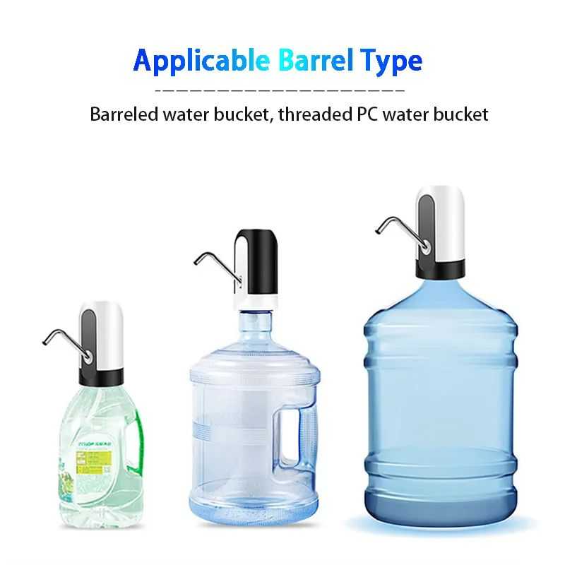 Rechargeable Automatic Water Dispenser Pump,