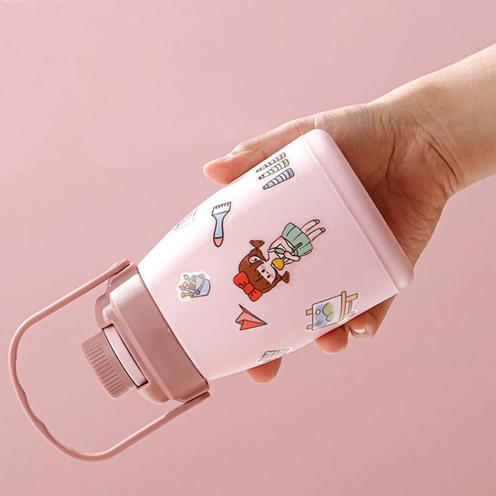 Astronaut Water Glass Bottle