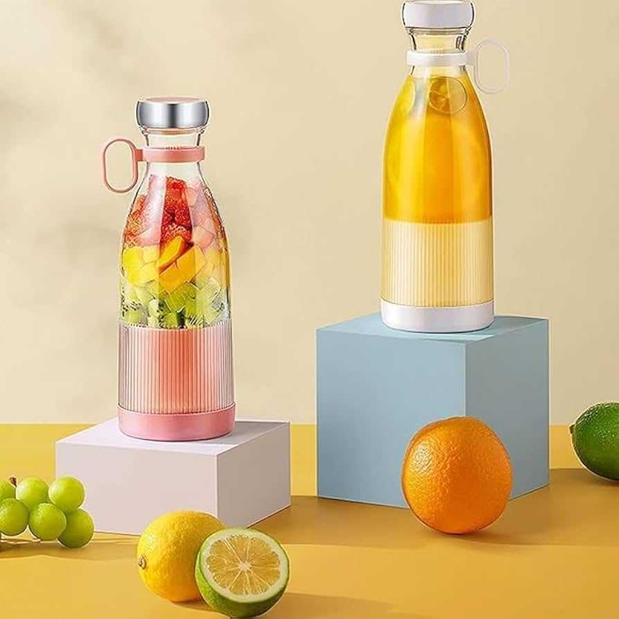Portable and Electric Blender Bottle Juicer for Shakes