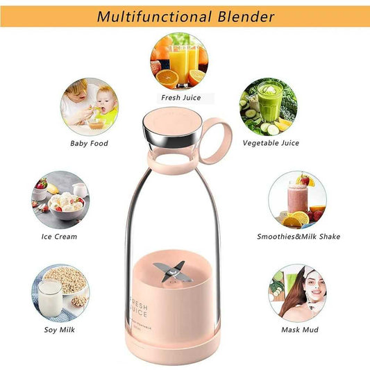 Portable and Electric Blender Bottle Juicer for Shakes